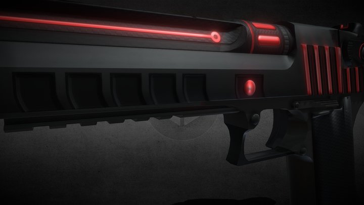 Desert Eagle | Obliterator 3D Model