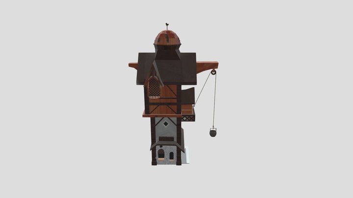 Casa Alta 3D Model