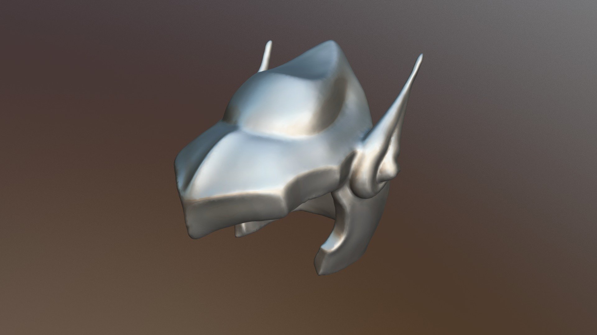 #SculptJanuary18 - Day 16: Helmet