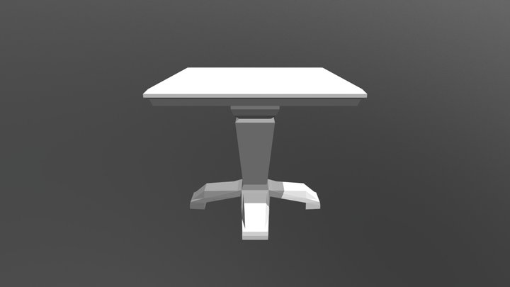 Small Table 3D Model