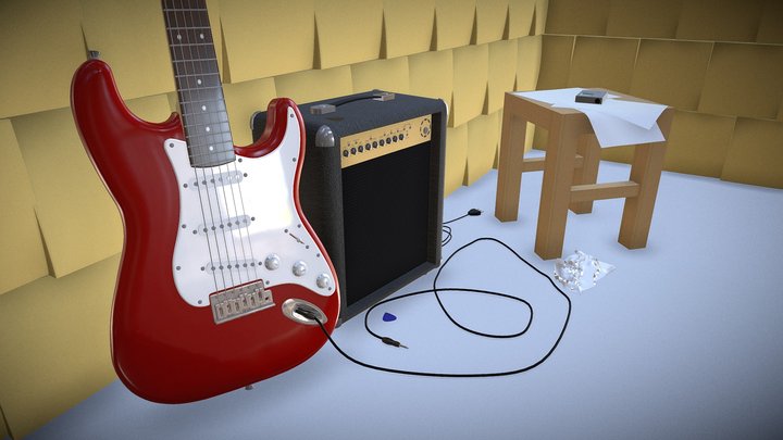 Essential of Music 3D Model