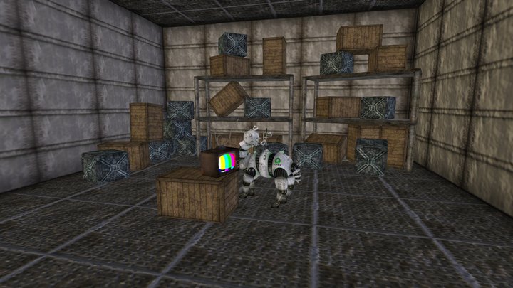 AlpaK_et_environement 3D Model
