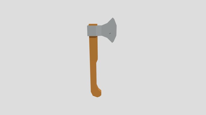Iron axe 3D Model