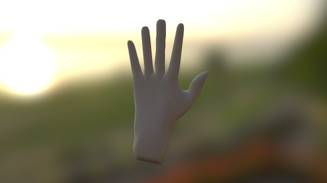 Hand DDN330 3D Model