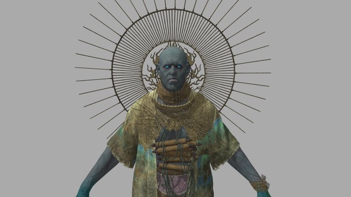 Black Myth: Wukong - Jiao Mian Gui Wang [Static] – Modello 3D gratuito STL