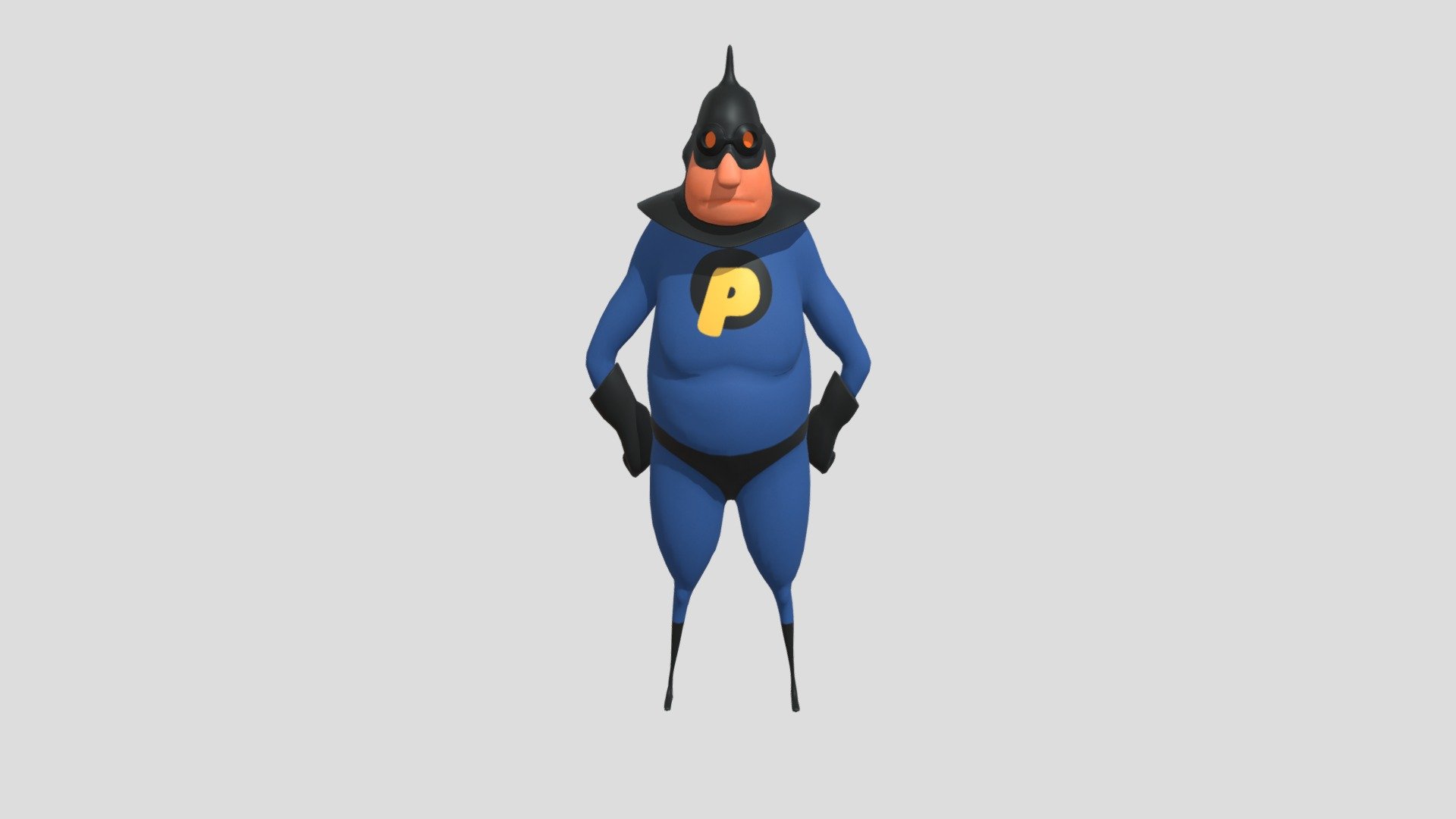 Thin Superhero