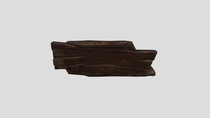 wood2_low 3D Model