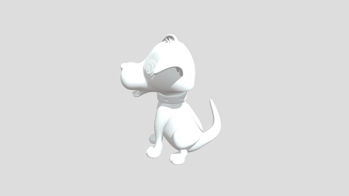 dog 3D Model