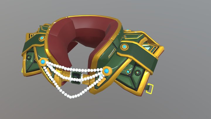 Shara Shoulder Armor – Free 3D Model STL