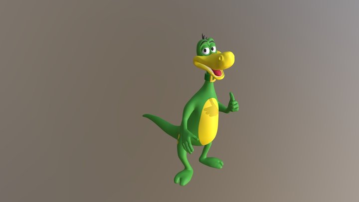 Papá Dino 3D Model