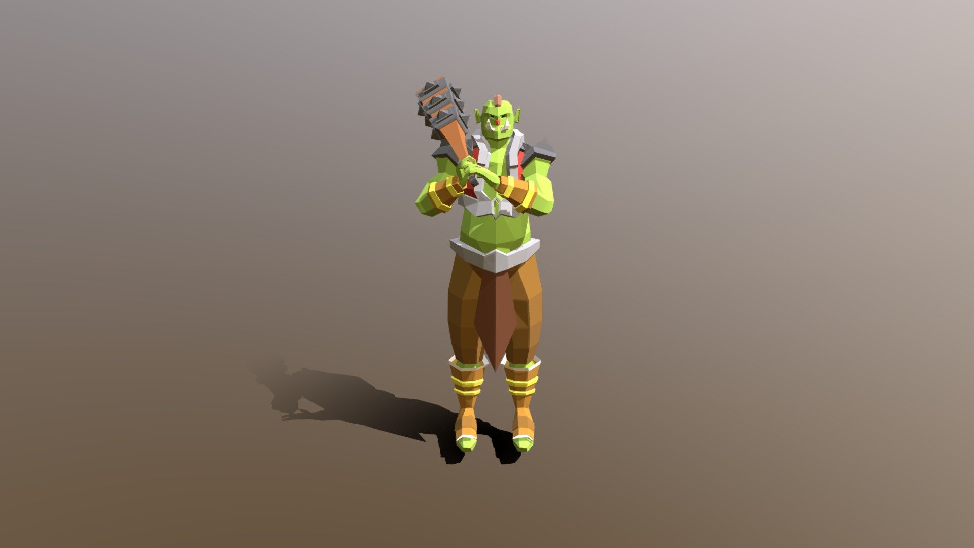 Goblin Boss With Mace