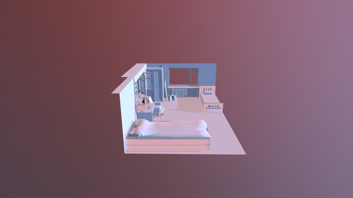Room_Homework 3D Model