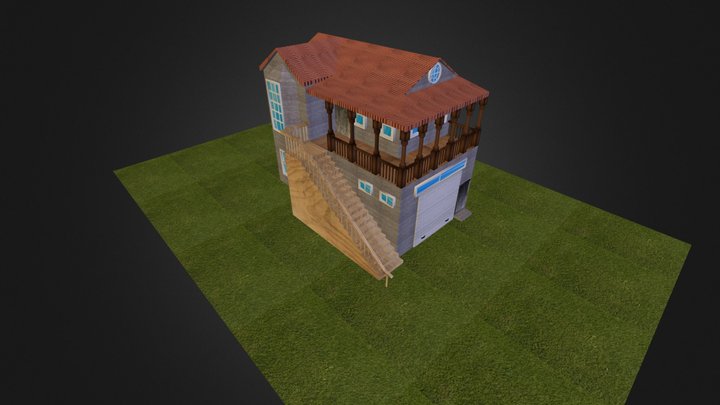 3D House 3D Model