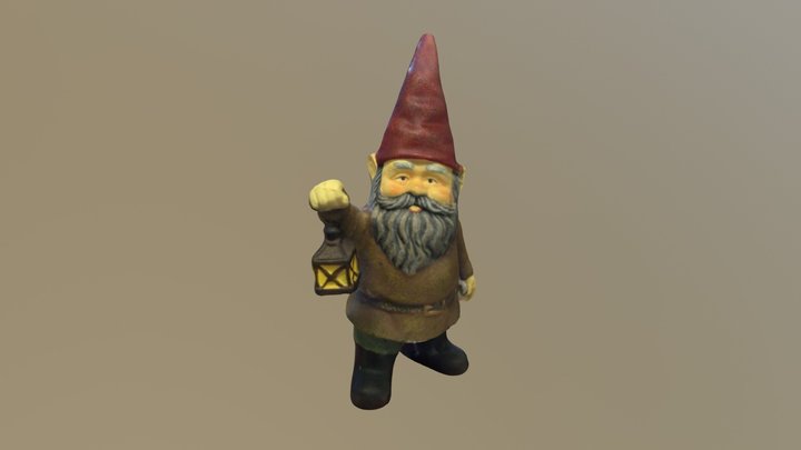 Gnome 3D Model