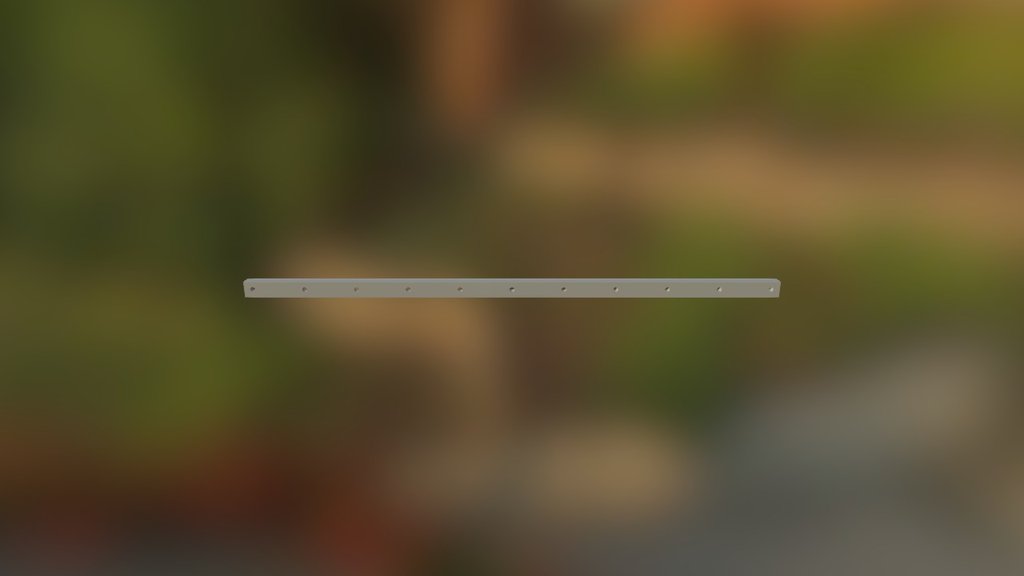 Linear Motion Guide Rail 496mm直线运动滑轨 - 3D model by Makeblock [b4e5073 ...