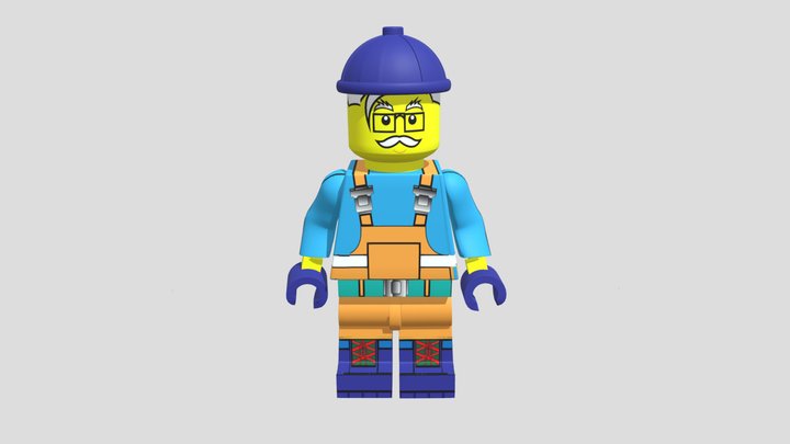 Lego_pete_sketchfab 3D Model