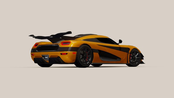 Koenigsegg One:1 – Modello 3D gratuito STL