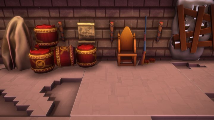 Purify Scene Example 3D Model