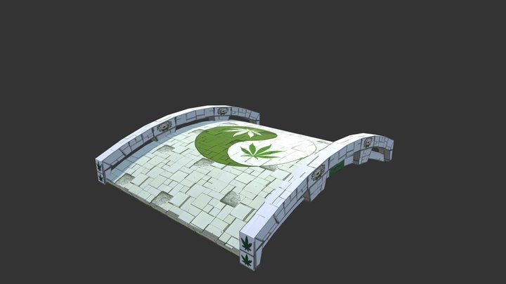 Bridge Collider 3D Model