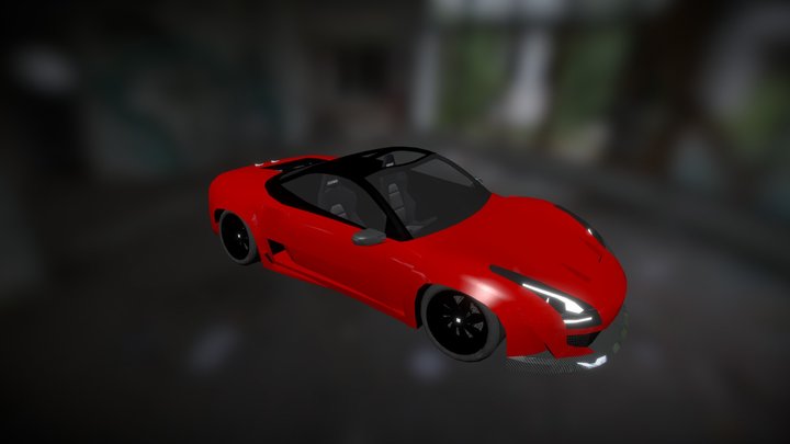 Supercar v1 3D Model