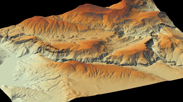 Les gorges du Verdon – Modello 3D gratuito STL