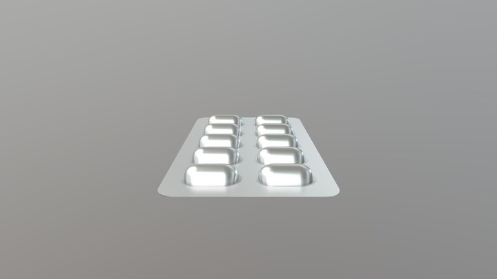 Amoxy Clav 3D Model
