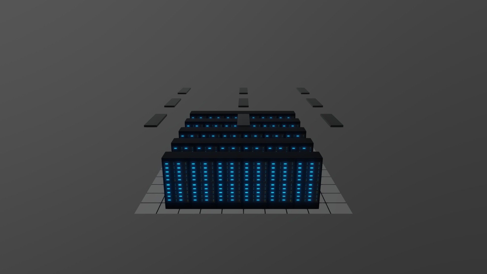 Data_center_low-poly (1) - Download Free 3D model by techxtream03 ...