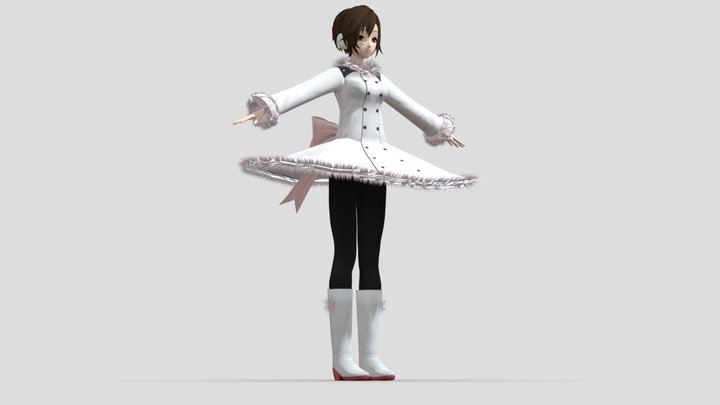 Meiko (Abrigo Esponjoso). – Kostenloses 3D-Modell STL