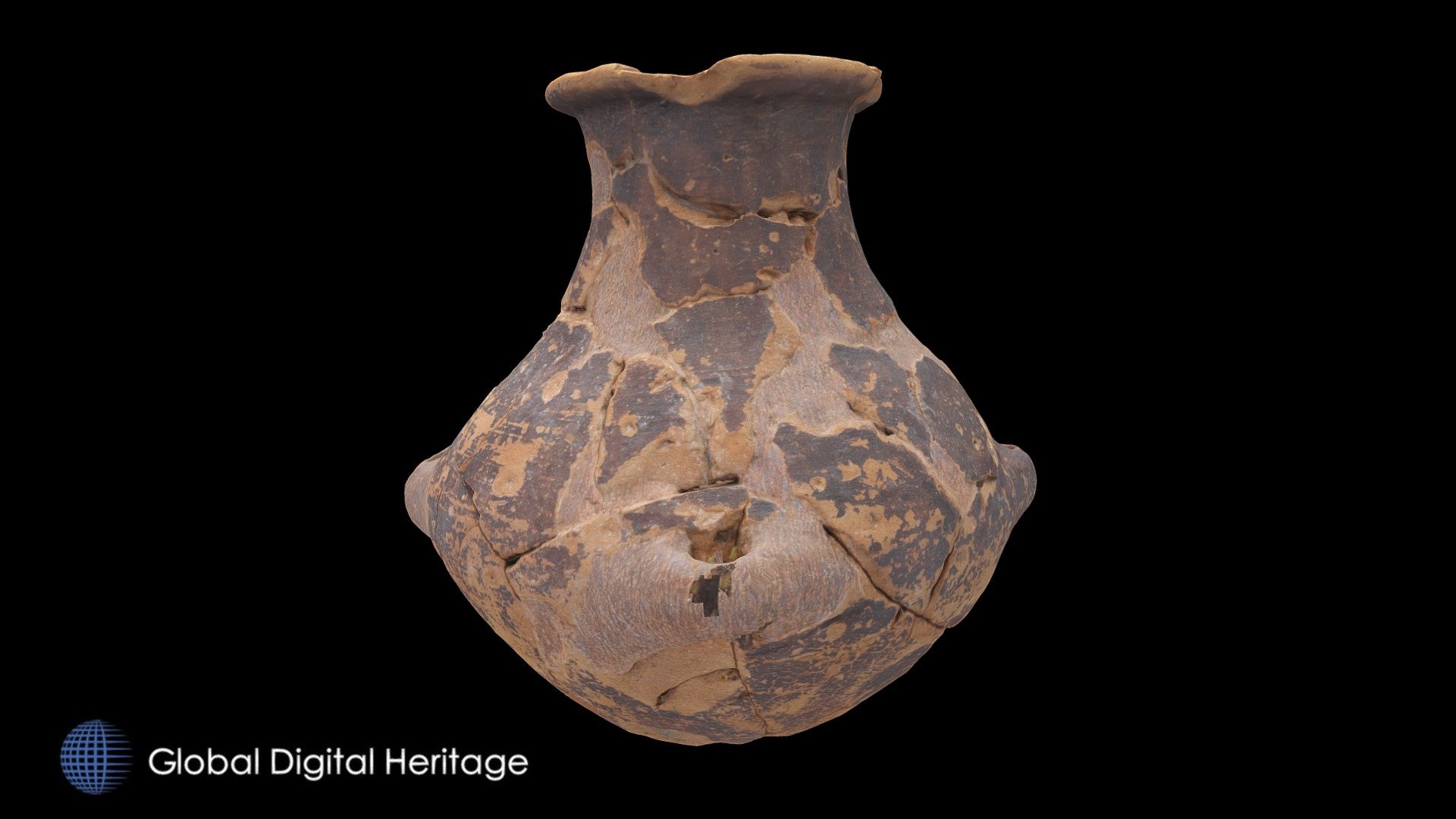 Spouted Ceramic Jar, Umm Fanain - Optimized