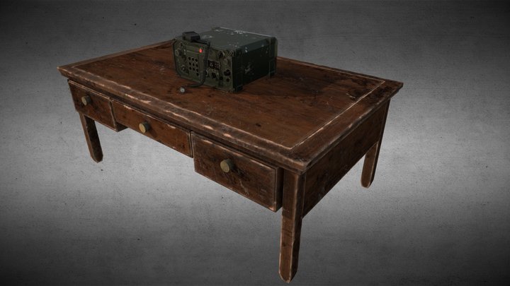 Military Digital Radio 3D Model