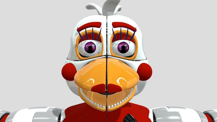 Funtime chica 3D Model