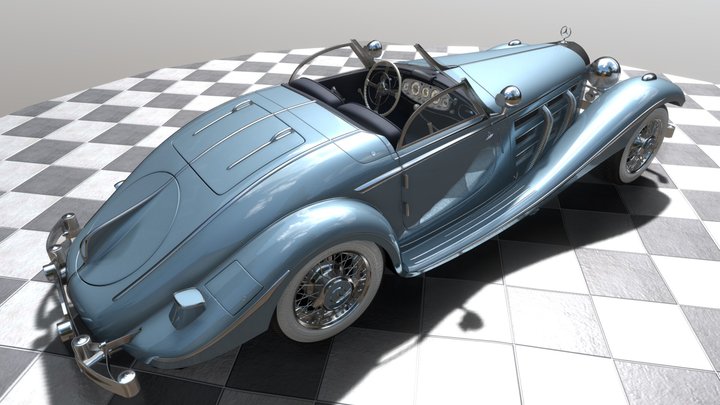 Mercedes-benz Yuxdesign 3D Model