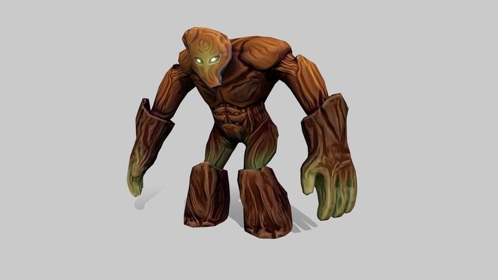 Dwarfare: Brute Enemy 3D Model