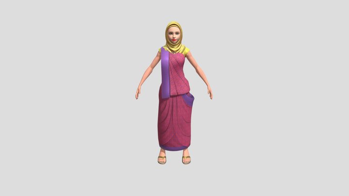 Sanvi the Magician 3D Model