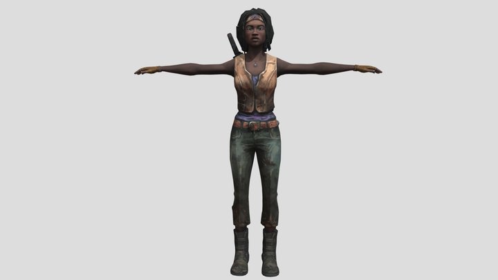 Michonne – Modèle 3D gratuit STL