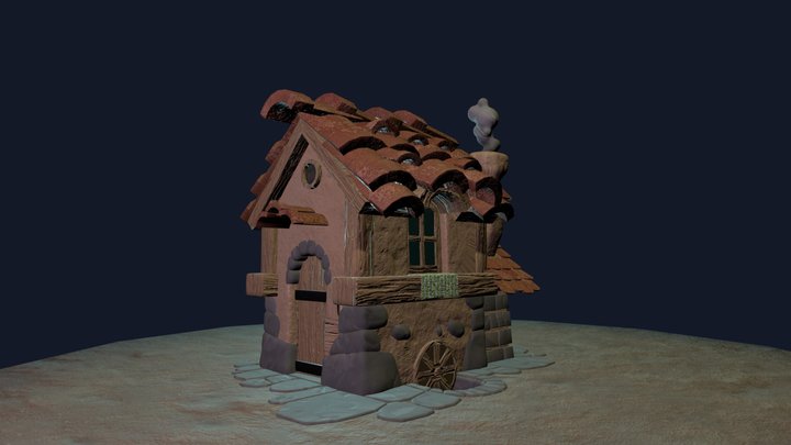 Tiny House 3D Model