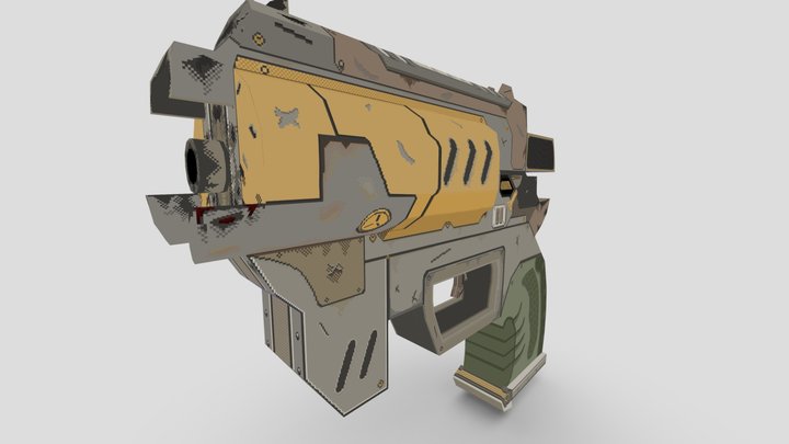 Spacers Choice Light pistol 3D Model
