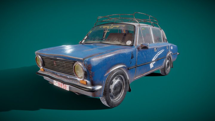 LADA VAZ 2101 3D Model