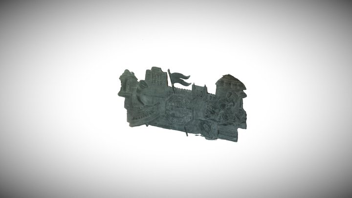 shivaji maharaj frame 3D Model