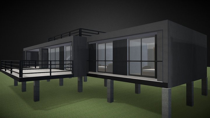 Casa Saravia_Los Molles 3D Model