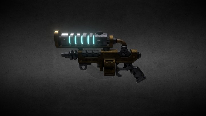 Arc Pistol 3D Model