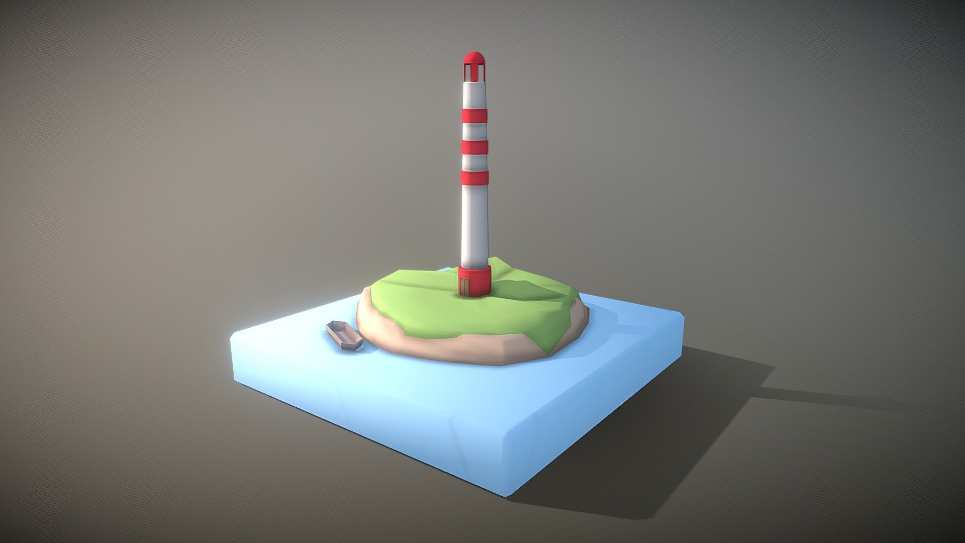 Light House Low Poly - Lighthouse challenge
