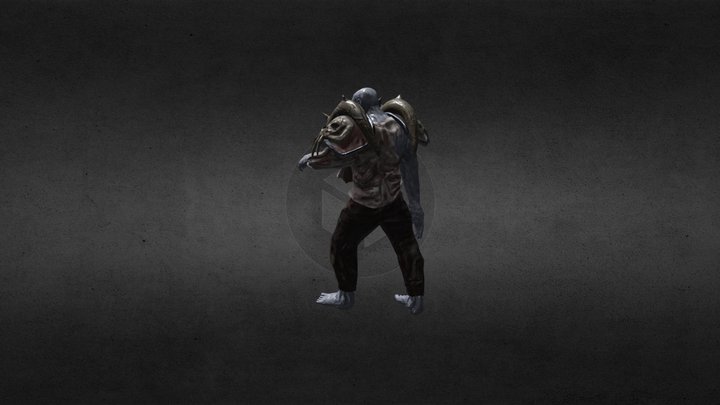 Orc Pose 3D Model