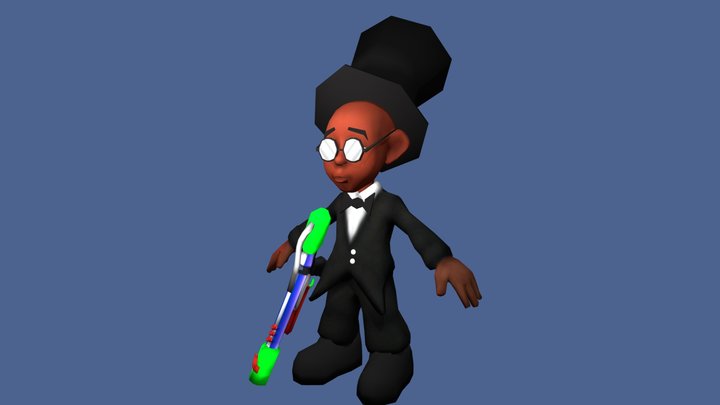 VideoGameCharacter. 3D Model