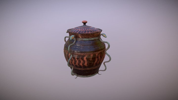 Snake Vase aka Pandora's Box 3D Model