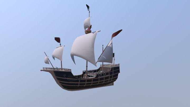 Ship_teamwork 3D Model