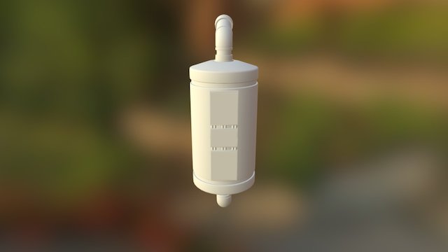 Tank (Upright) 3D Model