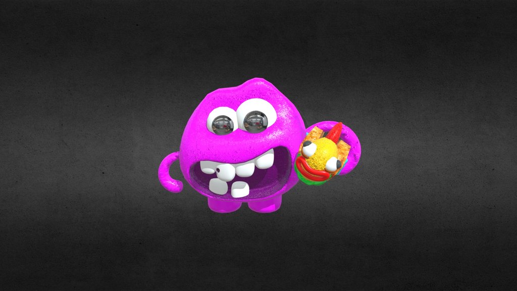 purple man
