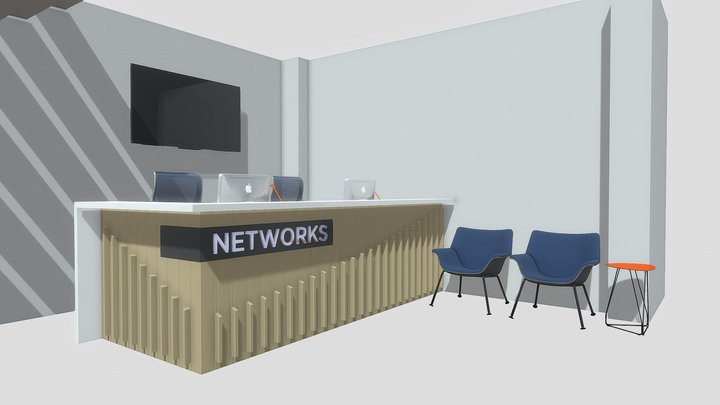 Networks - Recepción 1 3D Model