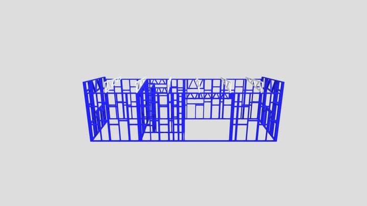9x3 Donga 3D Model